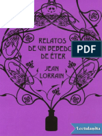 Jean Lorrain - Relatos de Un Bebedor de Éter