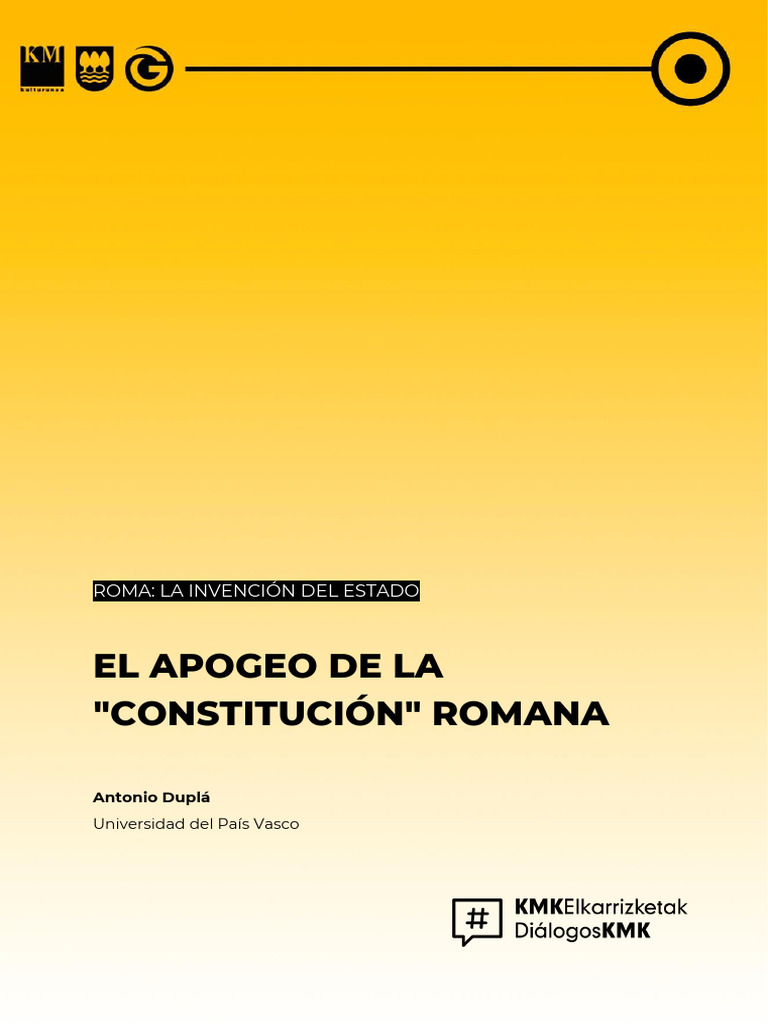 El apogeo de la constituci n romana pdf roma antigua imperio romano
