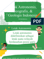 Letak Astronomis, Geografis, & Geologis Indonesia