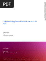 Administering Radio Network For AirScale BSC