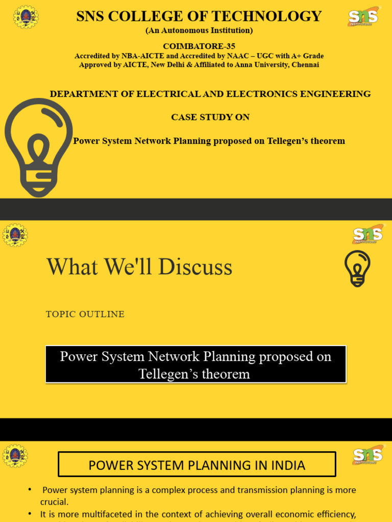 Case Study Satheesh Sir | PDF | Electric Power Transmission ...