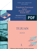 Syifa Ayu Farasani (2 2 1 3 0 0 4 6) : Pengukuran Penerangan Indoor (Rumah Tinggal/ Rumah Diri)