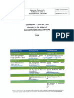 SGI-E00008-04 Estándar Corporativo Trabajos en Sala y Subestaciones Eléctricas