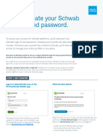 How To Create Your Schwab Login ID and Password. How To Create Your Schwab Login ID and Password