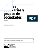 Formas Societarias y Grupos de Sociedades
