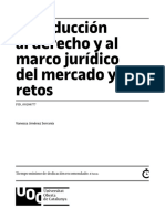 Introducción Al Derecho y Al Marco Jurídico Del Mercado y Sus Retos