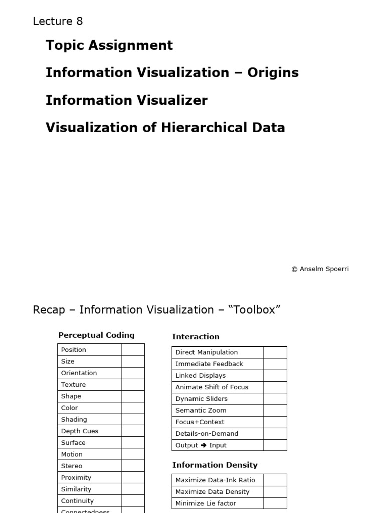 Information Visualization PDF