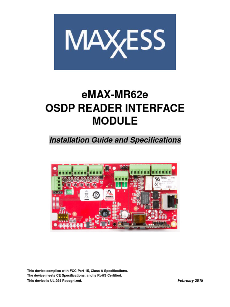 eMAX MR62e Manual | PDF