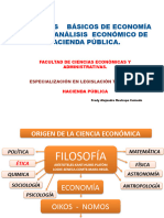 Bases de Economia Especialización Tributaria.