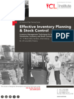 Effective Inventory Planning Stock Control