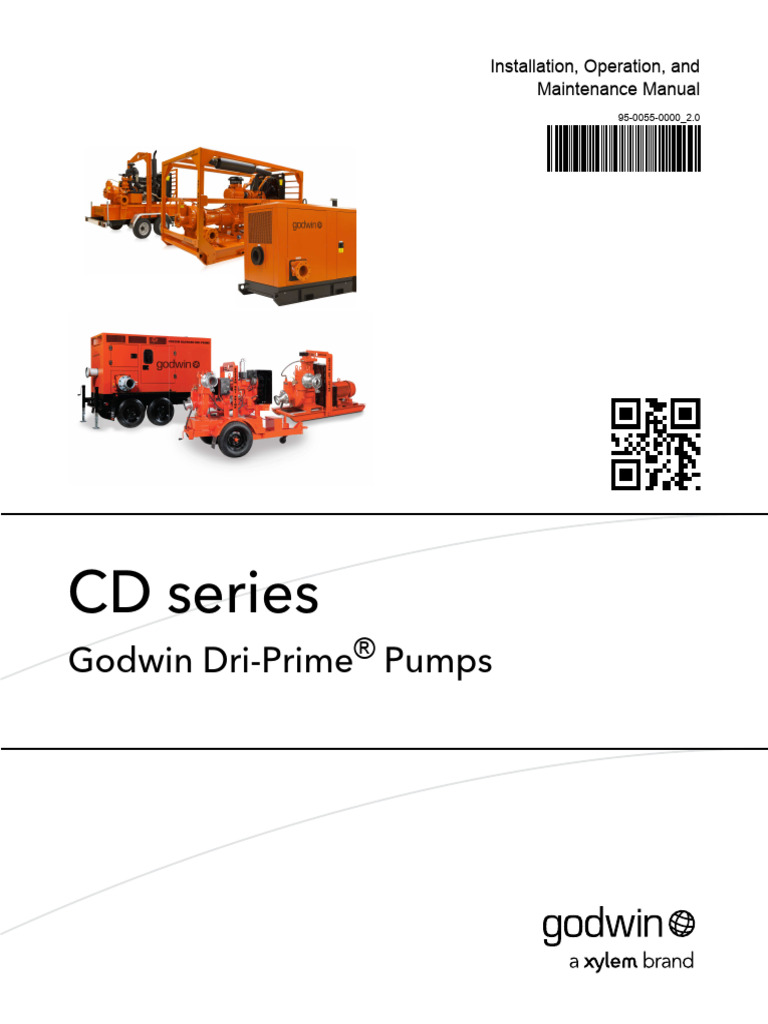 GODWIN WATER PUMP Installation, Operational and Maintenannce Manual