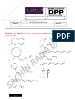 DPP 1, 2, 3 (Isomerism)