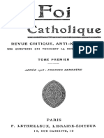 La Foi Catholique (Tome 1) 000000657