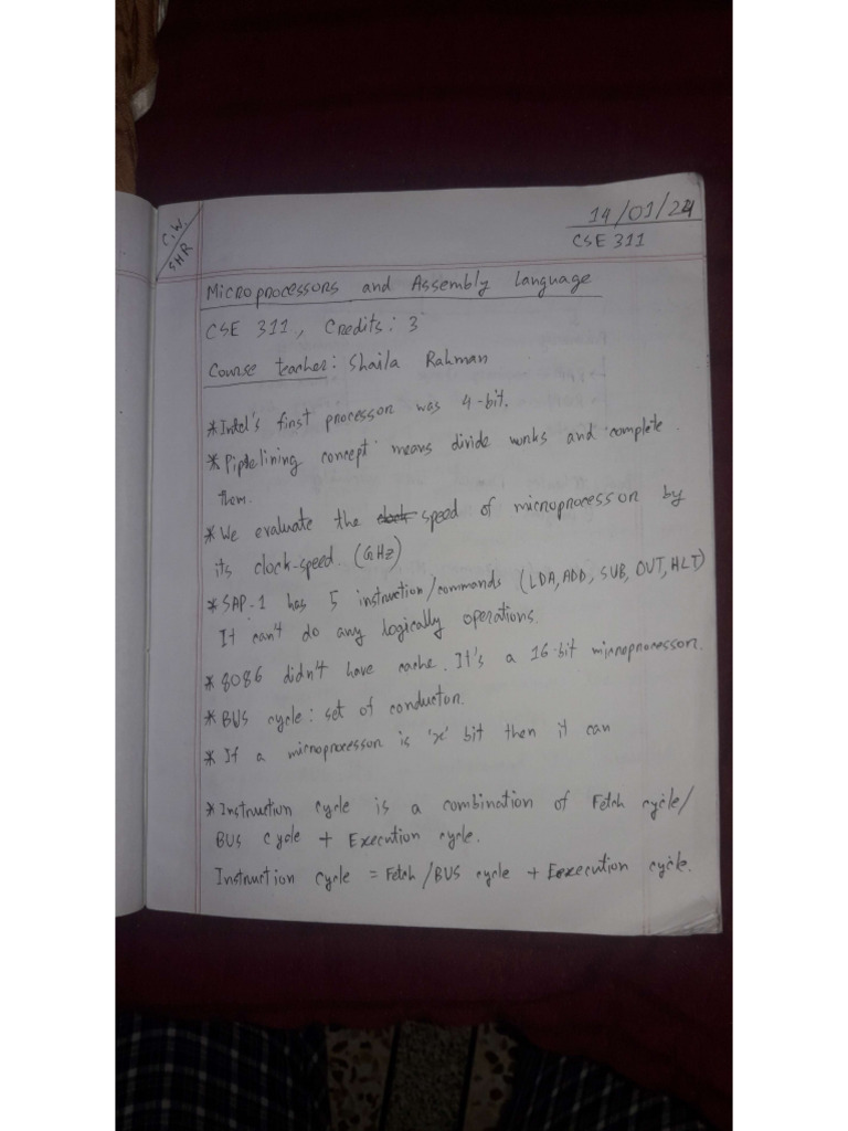 CSE311 Notes Before Mid Part 1 | PDF