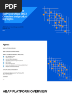 ABAP Platform in SAP 2023