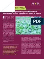 Pioneering Agroecological Initiative Flourishes at Le Jardin Deden in Benin P