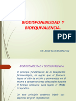 Biodisponibilidad y Bioequivalencia