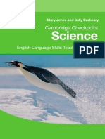 Cambridge Checkpoint Science English Language Skills Teachers Support