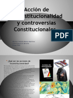 Acción de Inconstitucionalidad y Controversias Constitucionales