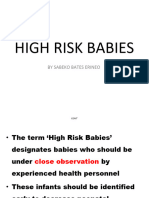 High Risk Babies