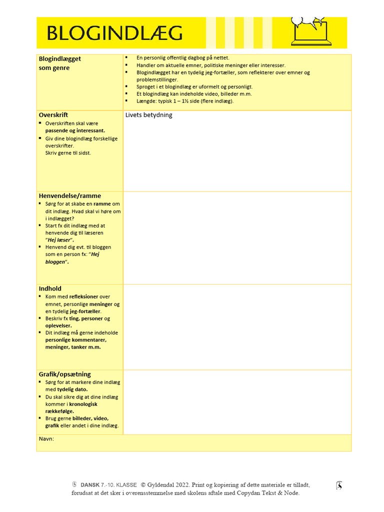 Blogindlægget | PDF