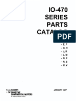 IO-470 Series Parts Catalog X30589A 1997