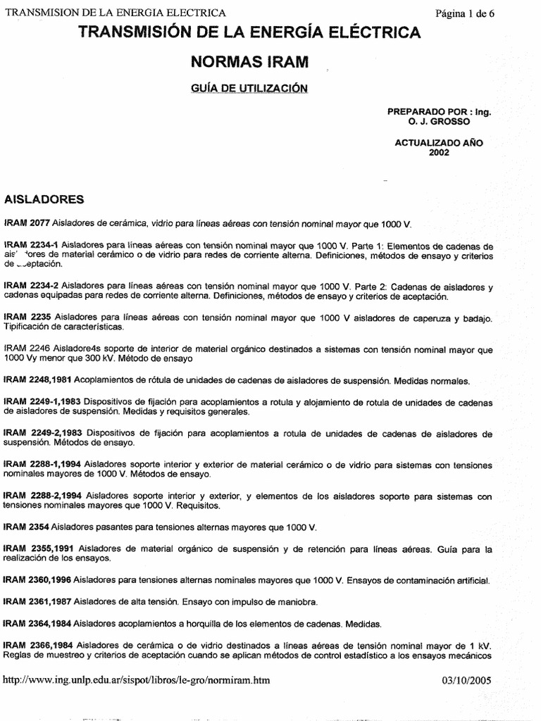 Norma - IRAM Guia de Utilizacion - 2002 | PDF