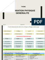 Entrainement Physique en Preformation