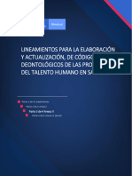 Lineamientos Codigos Deontologicos Parte 3 de 4 Anexo II