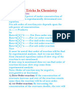 Trick To Find Order of Reaction