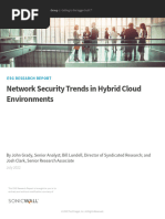 Network Security Trends in Hybrid Cloud Environments