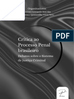2024. Livro Críticas ao Processo Penal brasileiro (2)