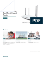 AC1200 Wireless Dual Band Gigabit Router