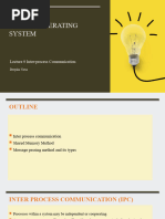 Lec 9 IPC, Message Passing