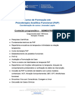 IBAC 1 2024 - Conteudo Programatico Formacao em FAP