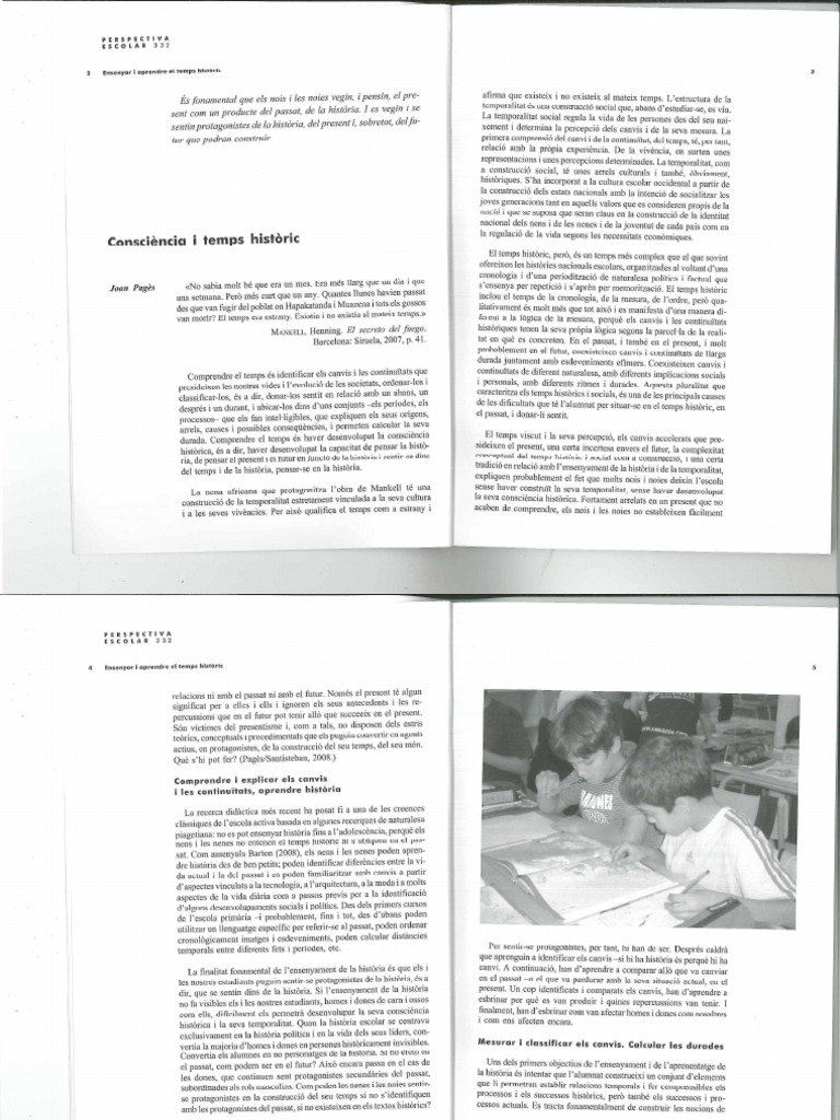 Tema 2 - Pagès-2009 | PDF