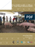 Preliminary Cost Benefit Analysis of A Biogas Digester - Case Study
