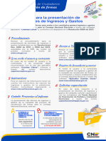 Tips para La Presentación de Informes de Ingresos y Gastos