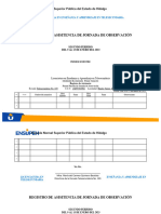 Registro de Asistencia 1°-Jornadas