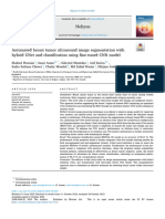 Automated Breast Tumor Ultrasound Image Segmentation With Hybrid UNet and Classification Using Fine-Tuned CNN Model