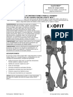 Instructivo de Arnes Exofit Nex