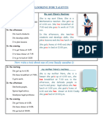 English Routines