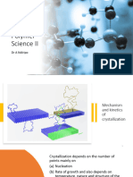 Polymer LL Lecture 4