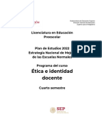 ENI - Etica e Identidad Docente