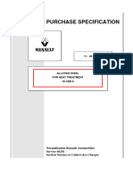 Purchase Specification: Normalisation Renault Automobiles Service 60201 Section Normes Et Cahiers Des Charges