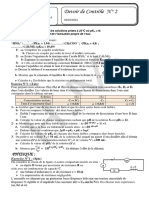 Devoir de Controle 2 2024 Bac Math