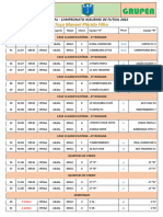 Tabela Adulto Masculino Campeonato Assuense de Futsal 2022 PDF