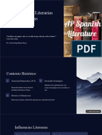 Caracteristicas Literarias Contemporaneas Espanolas
