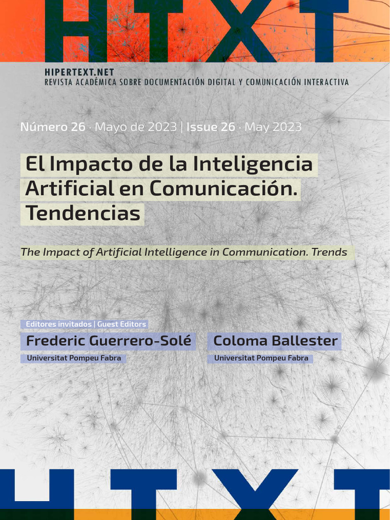 Impacto de la IA en Comunicación | PDF | Inteligencia artificial ...