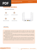 CDATA-XPON ONU - FD502GW-DX-R411 (2GE+2WIFI) Datasheet-V3.0